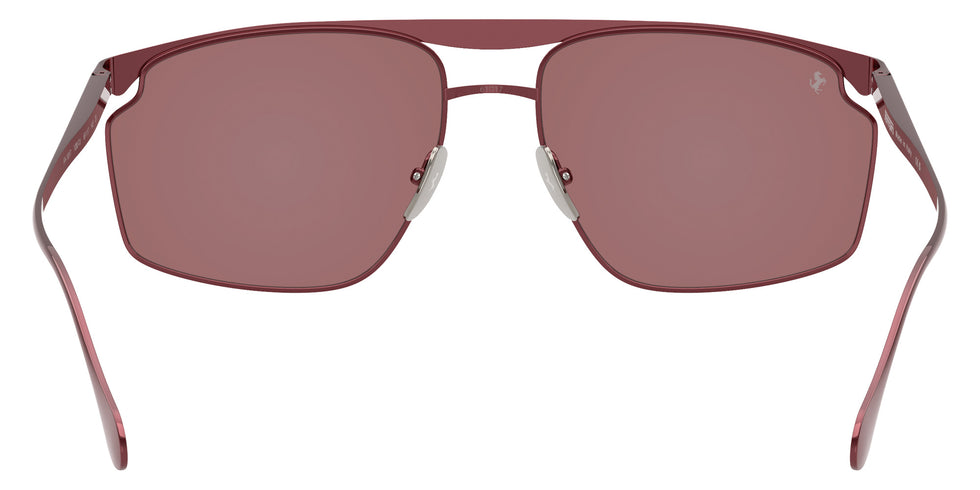 Ferrari® FH1017 Sunglasses - Bordeaux/Mirror Rose Gold