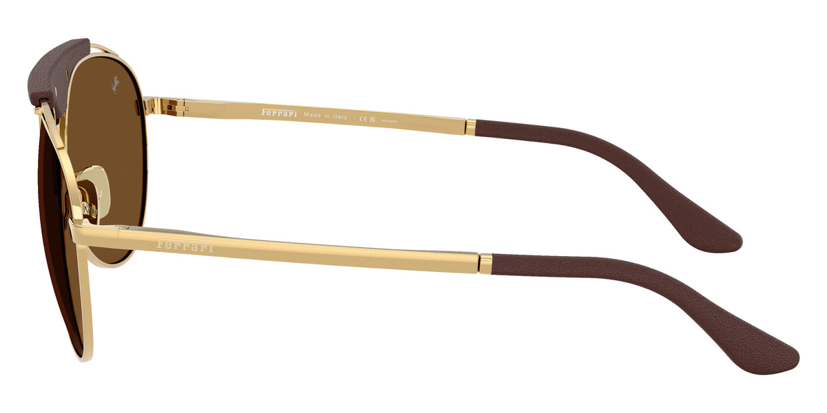 Ferrari® FH1020Q Sunglasses - Gold/Brown Polarized
