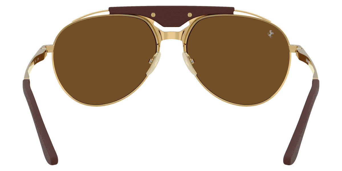Ferrari® FH1020Q Sunglasses - Gold/Brown Polarized