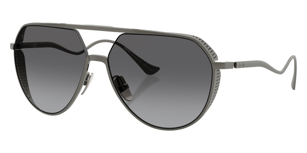 Ferrari® FH1021T Sunglasses - Matte Gunmetal/Gradient Grey Polarized