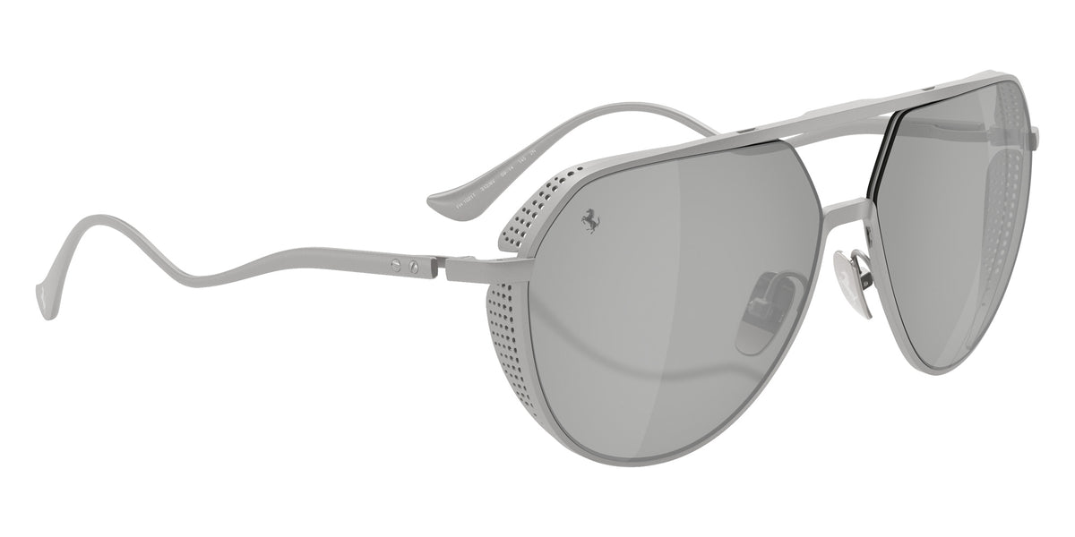 Ferrari® FH1021T Sunglasses - Matte Silver/Silver Mirror