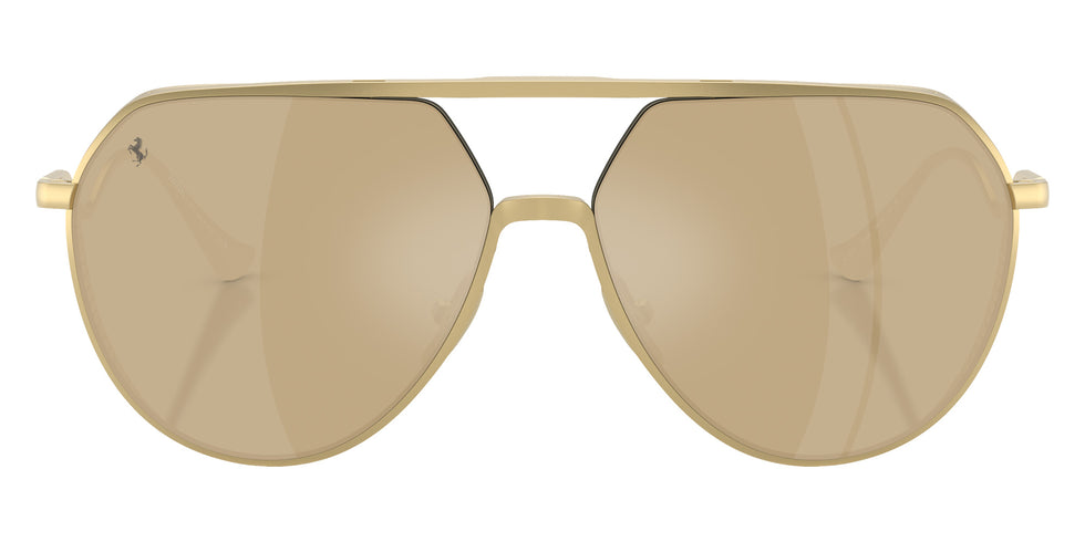 Ferrari® FH1021T Sunglasses - Matte Gold/Mirror Yellow Gold