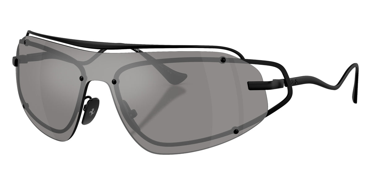 Ferrari® FH1023T Sunglasses - Matte Black/Grey Mirror Silver Gradient