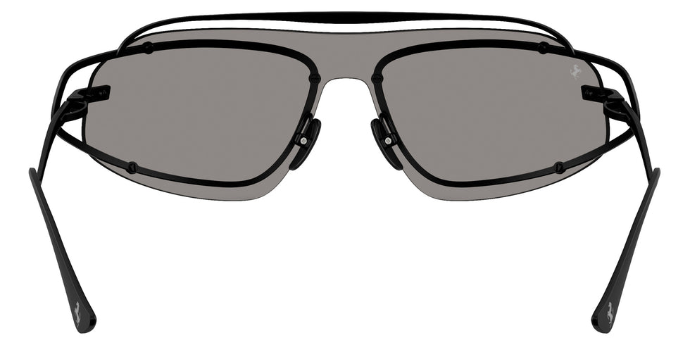 Ferrari® FH1023T Sunglasses - Matte Black/Grey Mirror Silver Gradient