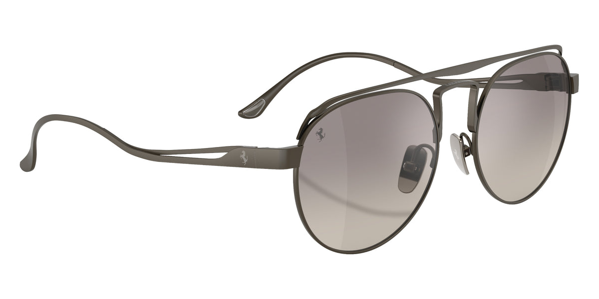 Ferrari® FH1025T Sunglasses - Dark Gunmetal Matte/Mirror Silver