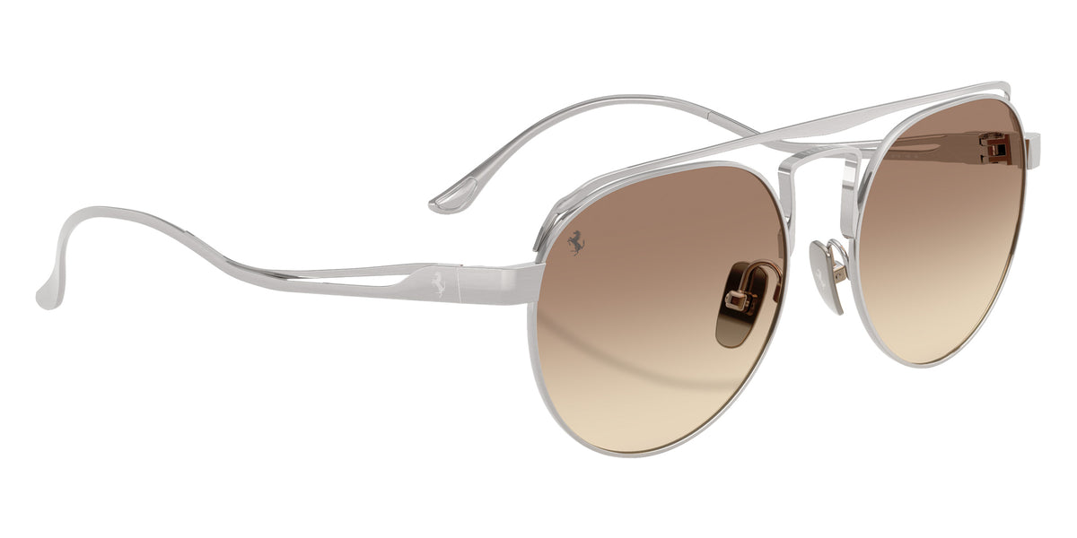 Ferrari® FH1025T Sunglasses - Brushed Grey/Gradient Dark Brown