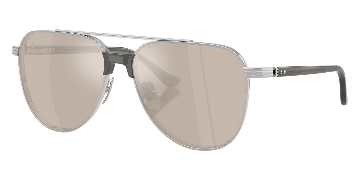 Ferrari® FH1028T Sunglasses - Silver Brushed/Clear White Gold