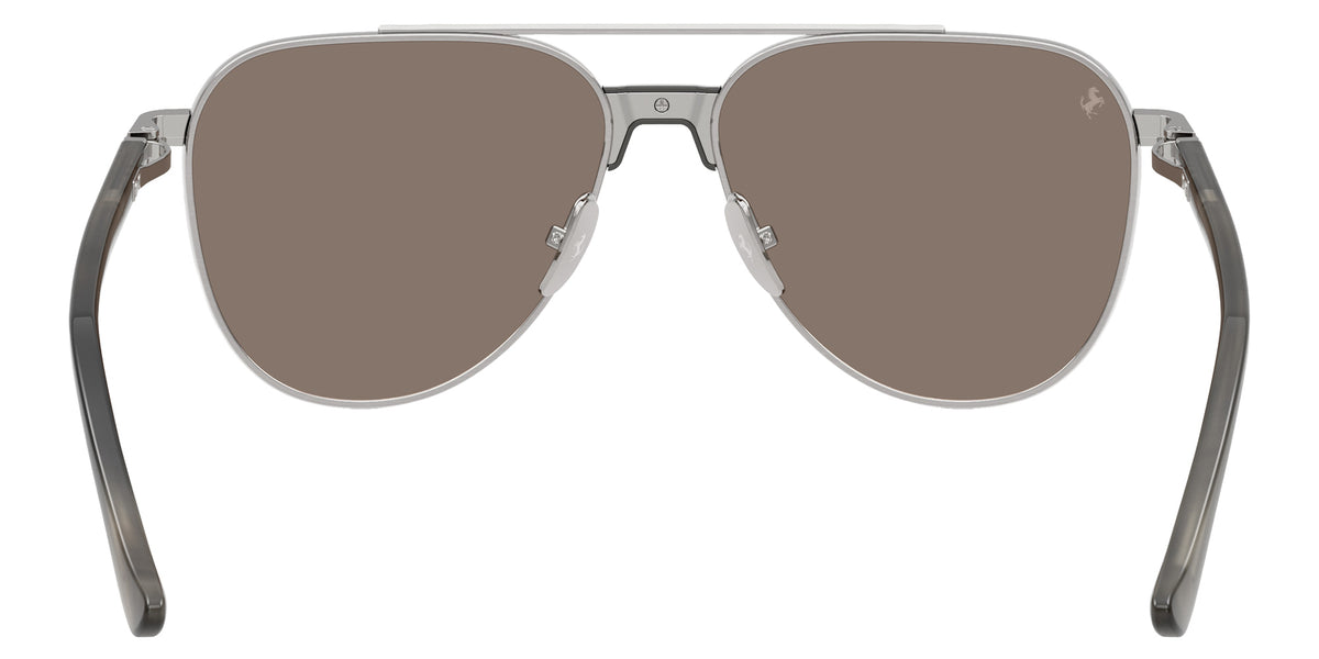 Ferrari® FH1028T Sunglasses - Silver Brushed/Clear White Gold