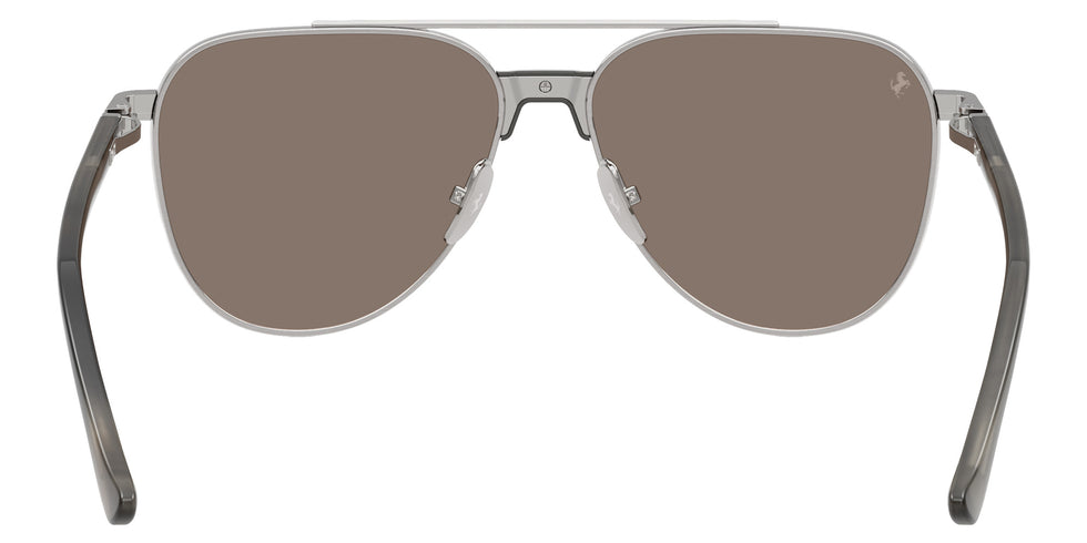 Ferrari® FH1028T Sunglasses - Silver Brushed/Clear White Gold