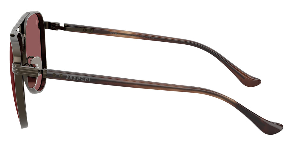 Ferrari® FH1028T Sunglasses - Gunmetal Shiny/Red Contrast