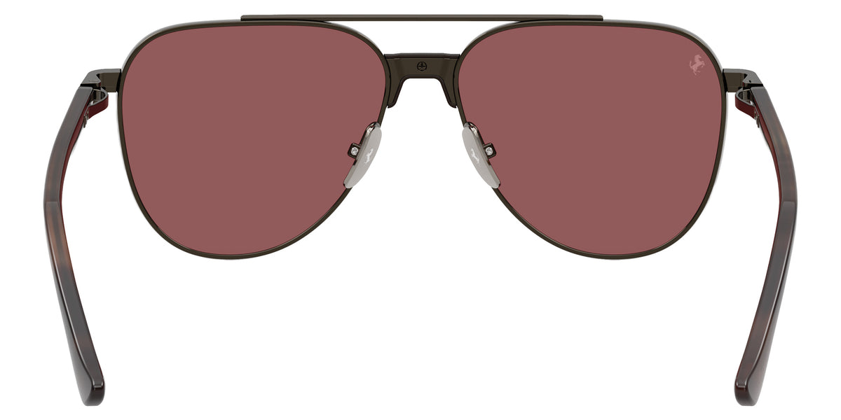 Ferrari® FH1028T Sunglasses - Gunmetal Shiny/Red Contrast