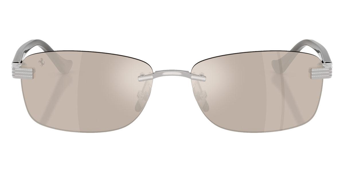 Ferrari® FH1029TD Sunglasses - Silver Brushed/Clear Mirror White Gold