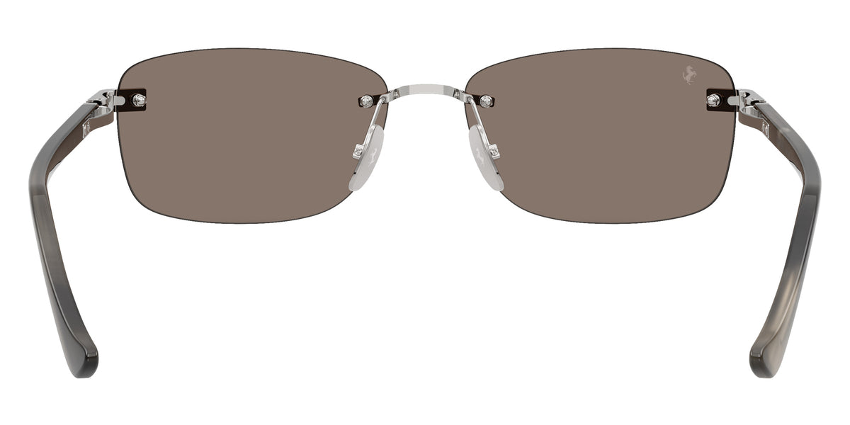 Ferrari® FH1029TD Sunglasses - Silver Brushed/Clear Mirror White Gold