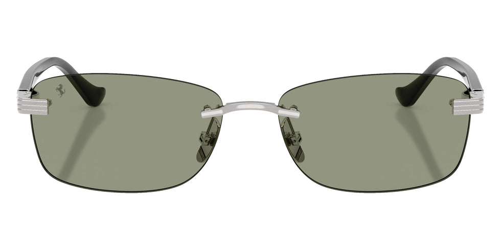 Ferrari® FH1029TD Sunglasses - Silver Brushed/Green/Red