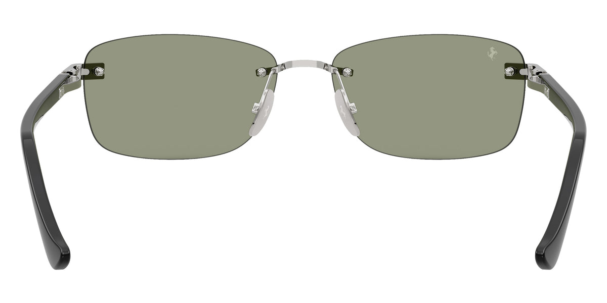 Ferrari® FH1029TD Sunglasses - Silver Brushed/Green/Red
