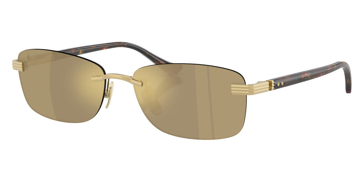 Ferrari® FH1029TD Sunglasses - Gold Matte/Clear Mirror Yellow Gold