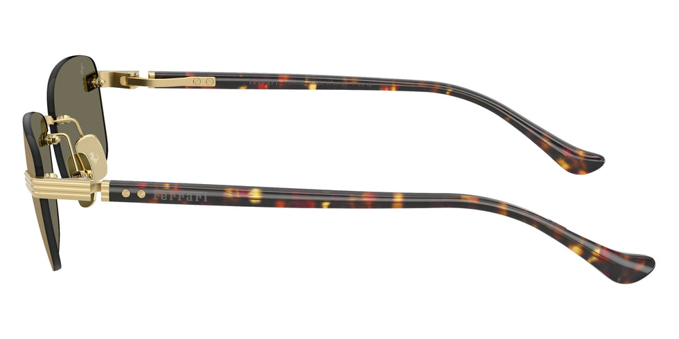 Ferrari® FH1029TD Sunglasses - Gold Matte/Clear Mirror Yellow Gold