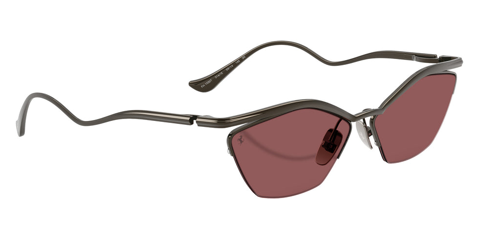 Ferrari® FH1030T Sunglasses - Gunmetal Shiny/Red Contrast Pro