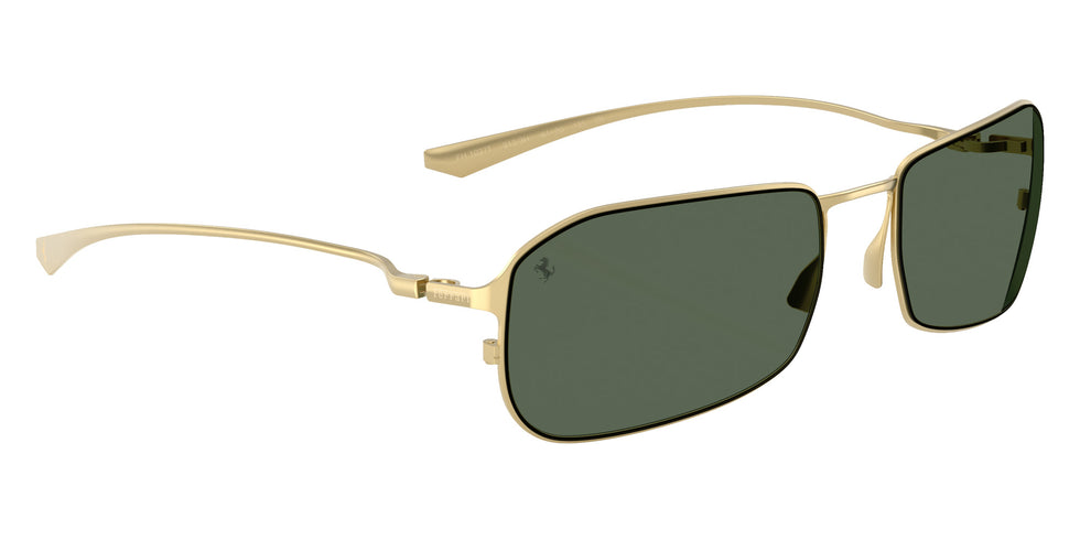 Ferrari® FH1037T Sunglasses - Gold Matte/Dark Green Solid