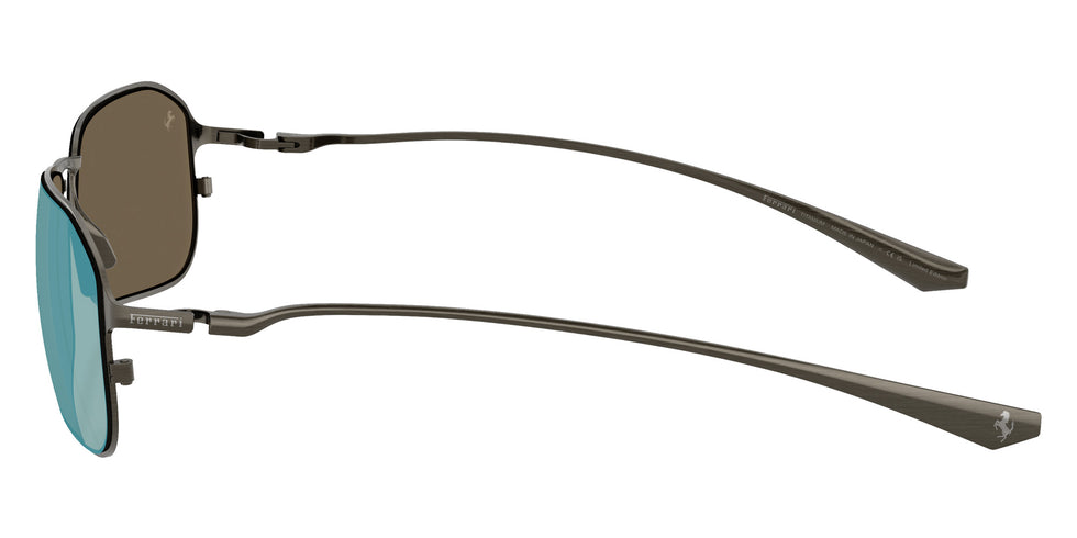 Ferrari® FH1037T Sunglasses - Gunmetal Shiny/Grey Mirror Blue