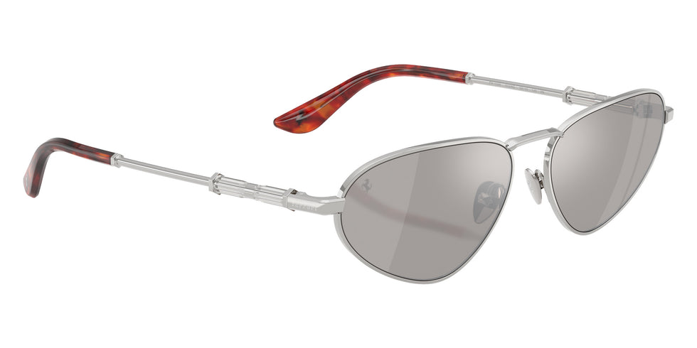 Ferrari® FH1038 Sunglasses - Silver Shiny/Light Grey Mirror Silver