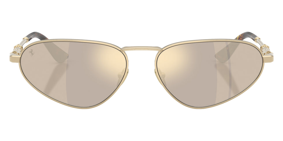 Ferrari® FH1038 Sunglasses - Pale Gold/Clear White Gold Mirror