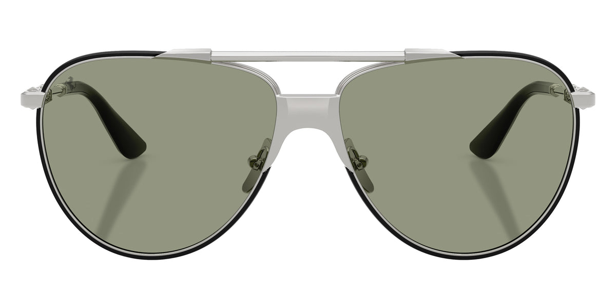 Ferrari® FH1039J Sunglasses - Silver Shiny/Dark Green
