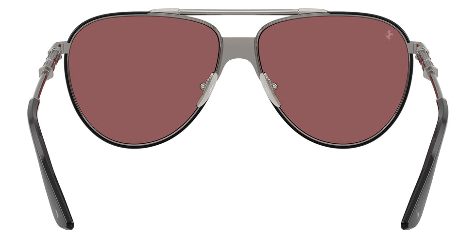 Ferrari® FH1039J Sunglasses - Gunmetal Shiny/Red Contrast Pro