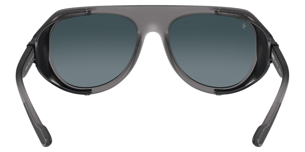 Ferrari® FH2002QU Sunglasses - Matte Grey/Blue Gradient Polarized
