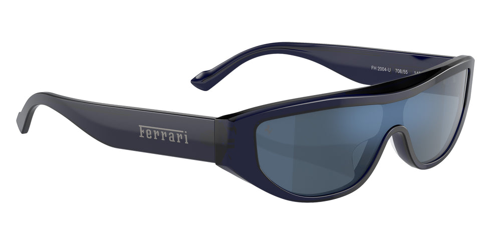 Ferrari® FH2004U Sunglasses - Blue/Blue Mirror