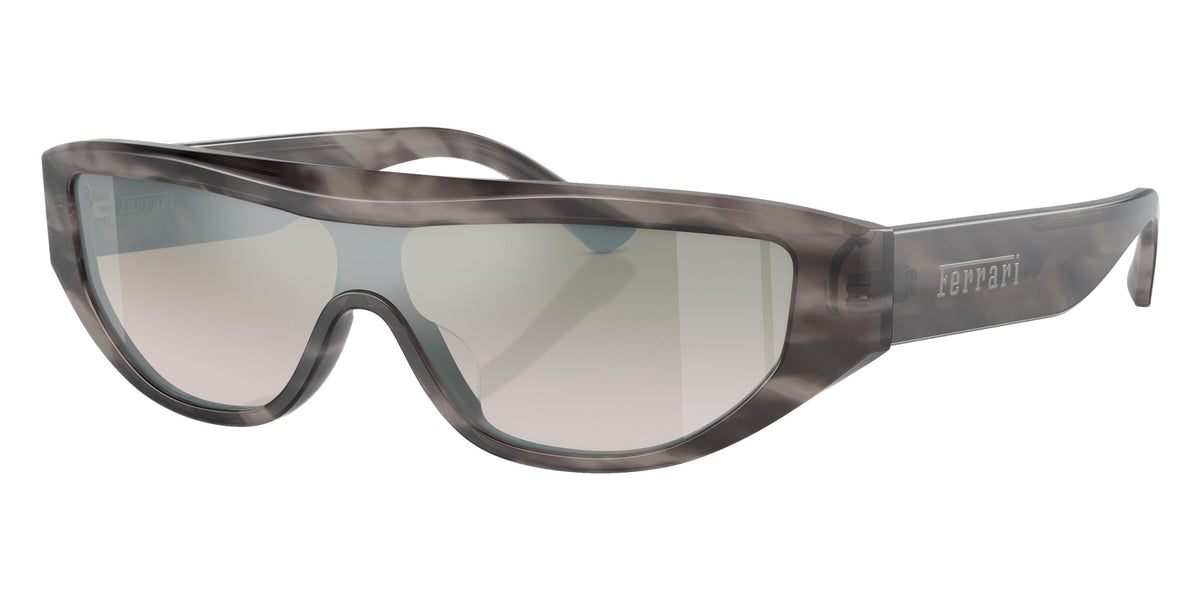 Ferrari® FH2004U Sunglasses - Striped Grey/Gradient Green Mirror