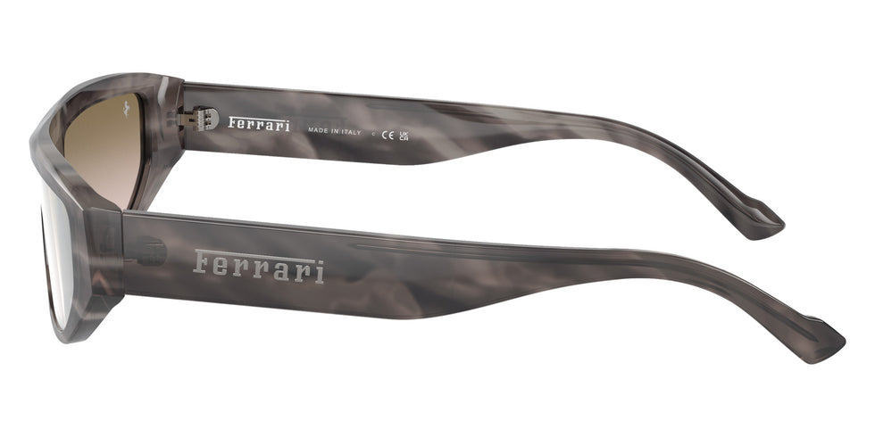 Ferrari® FH2004U Sunglasses - Striped Grey/Gradient Green Mirror