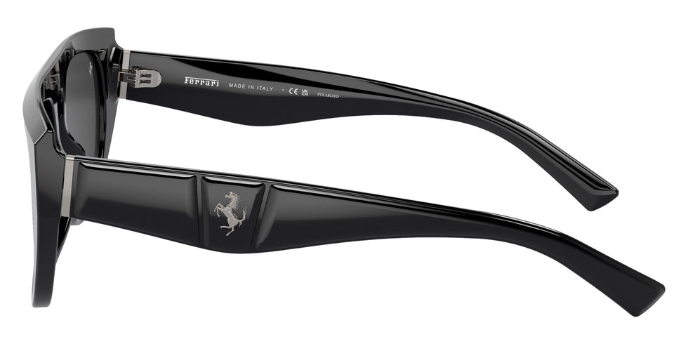 Ferrari® FH2005U Sunglasses - Black/Polarized Black