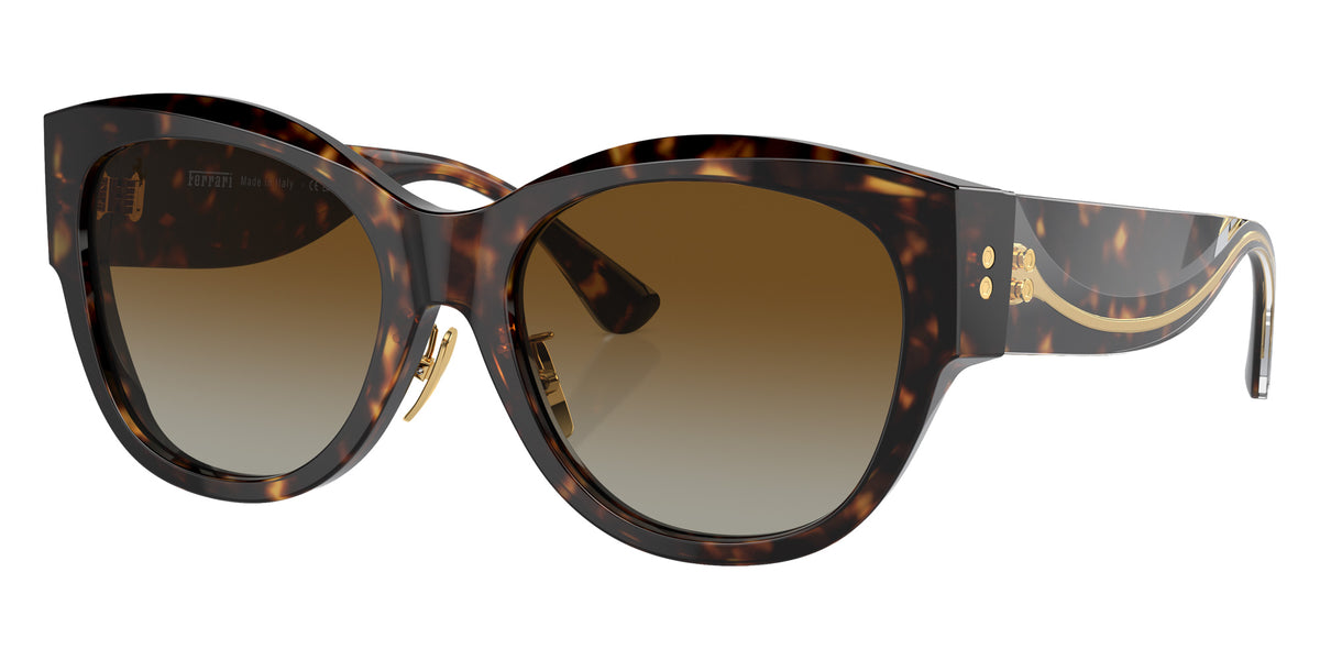 Ferrari® FH2008F Sunglasses - Havana/Brown Gradient Polar