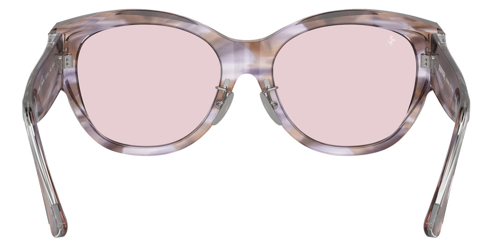 Ferrari® FH2008F Sunglasses - Havana Purple/Transition Pink