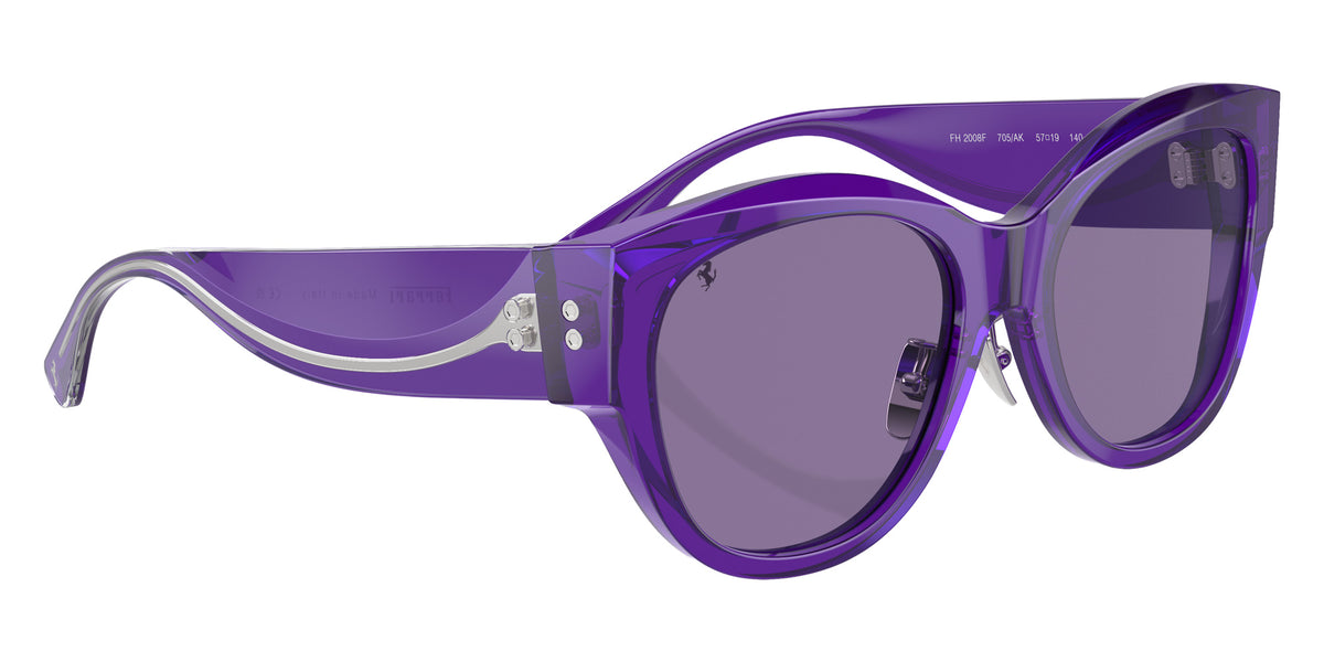 Ferrari® FH2008F Sunglasses - Transparent Violet/Violet