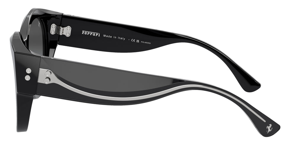Ferrari® FH2008U Sunglasses - Black/Grey Gradient Polarized