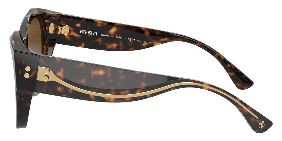 Ferrari® FH2008U Sunglasses - Havana/Brown Gradient Polarized