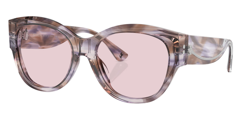 Ferrari® FH2008U Sunglasses - Havana Purple/Transition Pink