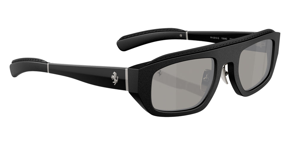 Ferrari® FH2010Q Sunglasses - Black/Mirror Silver