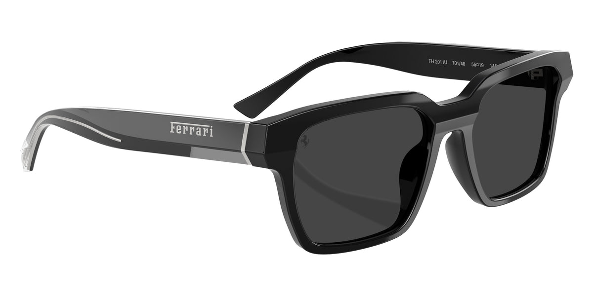 Ferrari® FH2011U Sunglasses - Black/Grey Polarized