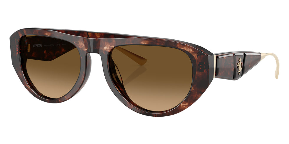 Ferrari® FH2012U Sunglasses - Havana Caramel/Gradient Brown Polarized
