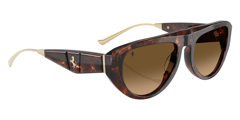 Ferrari® FH2012U Sunglasses - Havana Caramel/Gradient Brown Polarized