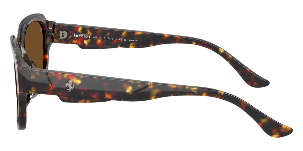 Ferrari® FH2016D Sunglasses - Yellow Tortoise/Brown Polarized