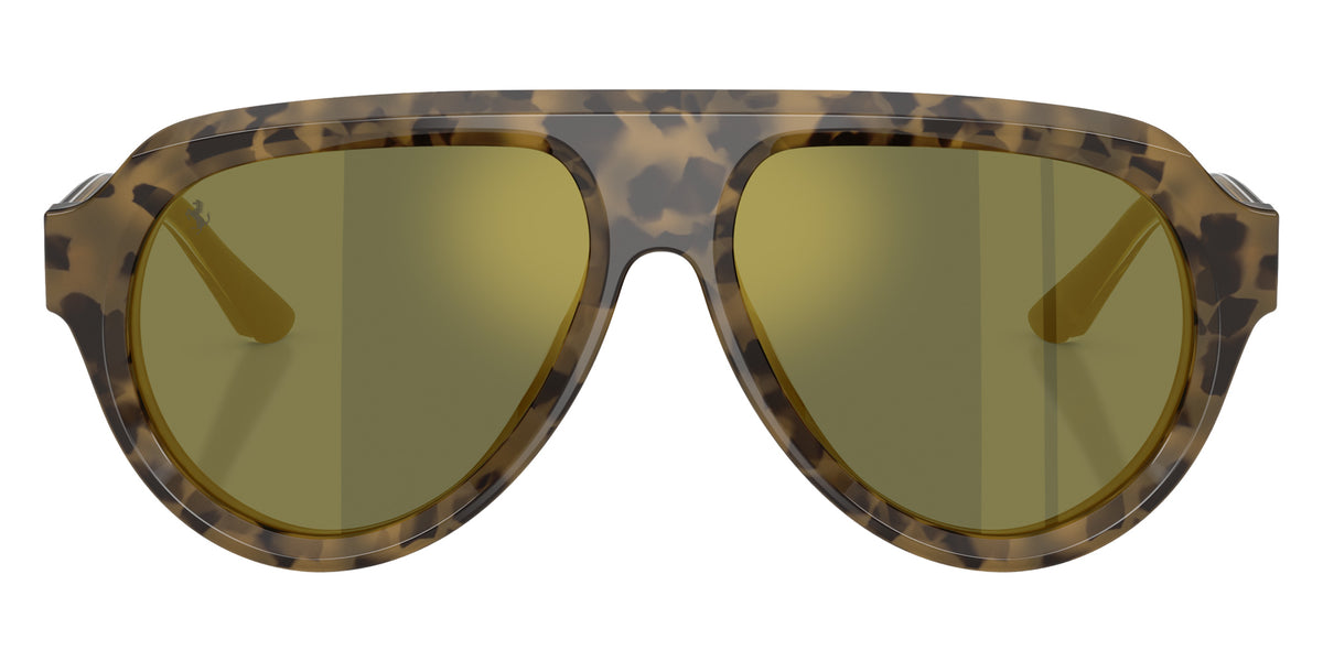 Ferrari® FH2019U Sunglasses - Brown Tortoise/Green Mirror Gold