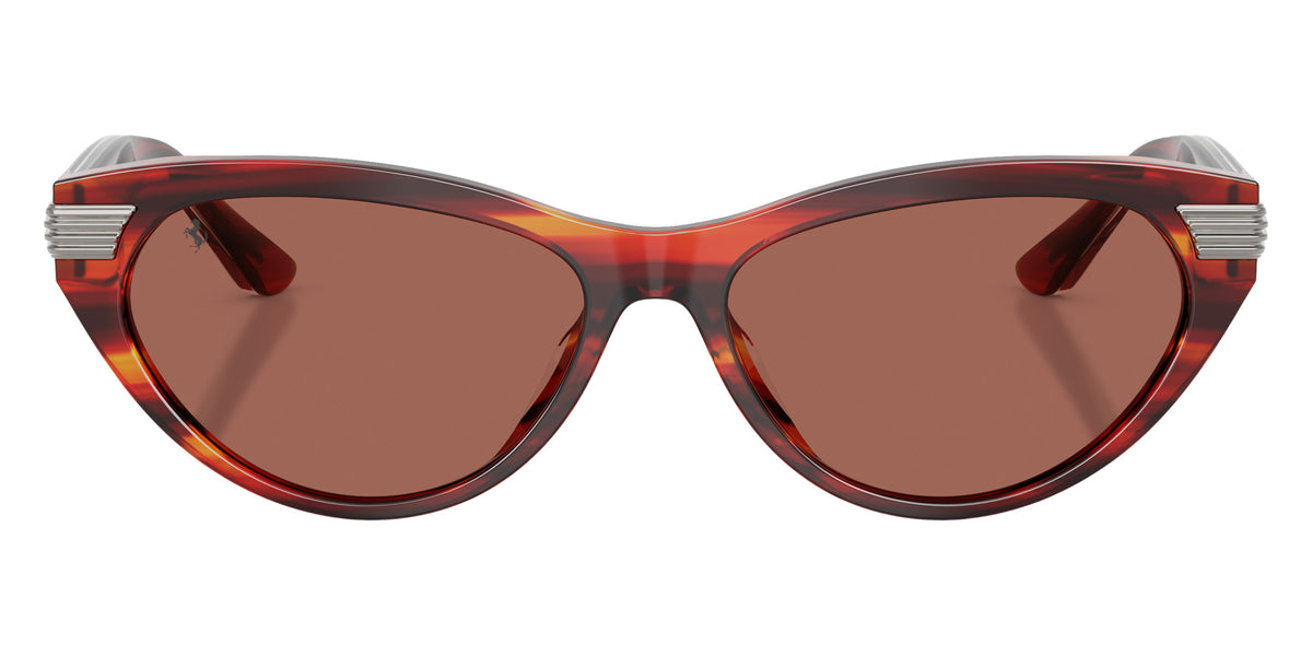 Ferrari® FH2020U Sunglasses - Striped Brown/Brown
