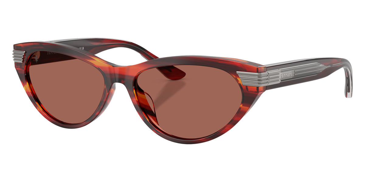 Ferrari® FH2020U Sunglasses - Striped Brown/Brown