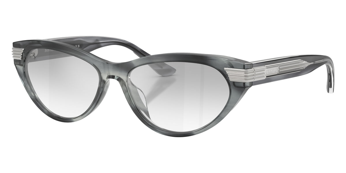 Ferrari® FH2020U Sunglasses - Striped Blue/Clear Mirror Gradient Grey