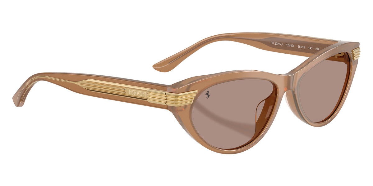 Ferrari® FH2020U Sunglasses - Light Brown Pearl/Brown