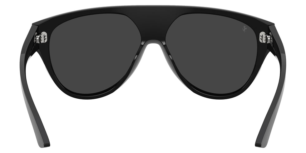 Ferrari® FH2024U Sunglasses - Black Shiny/Polarized Black
